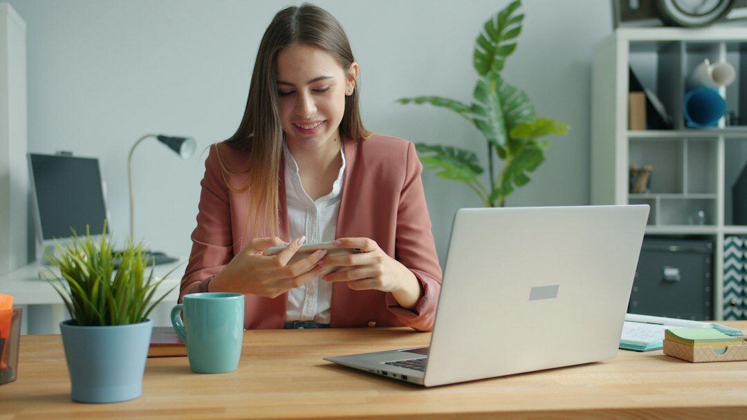 person managing budget at desk