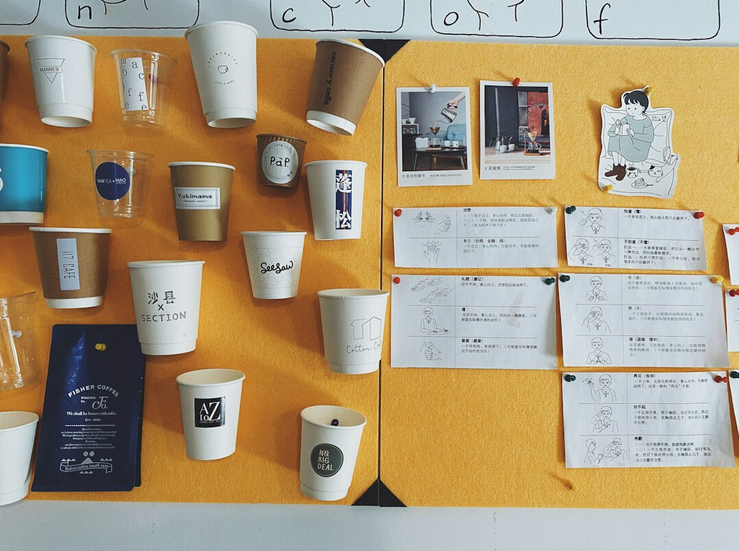 Whiteboard covered with a hand-drawn flowchart diagram